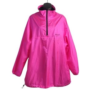 Vintage Speedo Unisex Pink 1/4 Zipper Windbreaker Size L/XL
